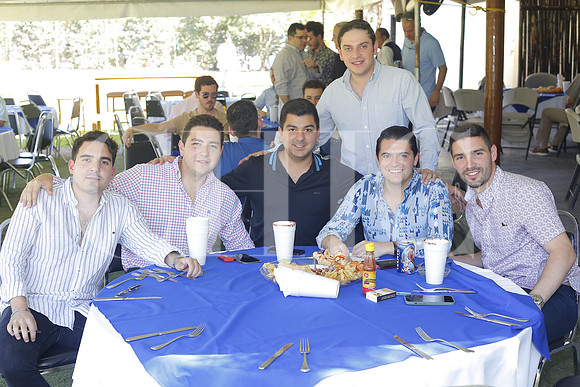 David Gonzalez, Miguel Garza, Andrés Martínez, Hector Gutierrez y Javier Rubio 2