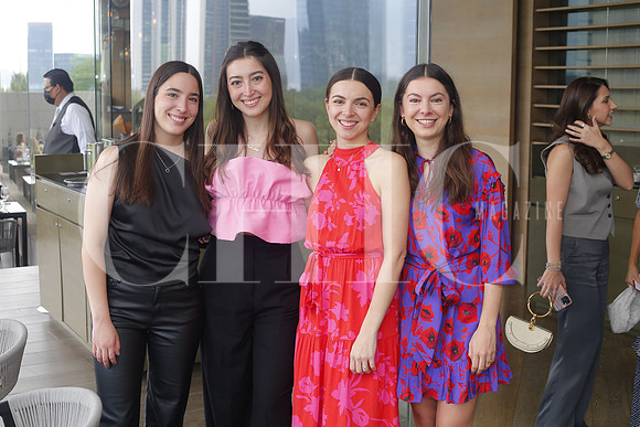 Isabella Garza, Roberta Garza, Catarina Belden y Christel Belden 2