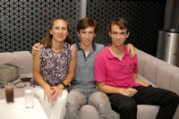 Lucía G de Garza, Santiago Garza y Ernesto Garza 3
