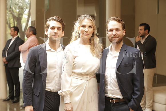 Marcelo Bremer, Adriana Ibarra y Carlos Bremer 2