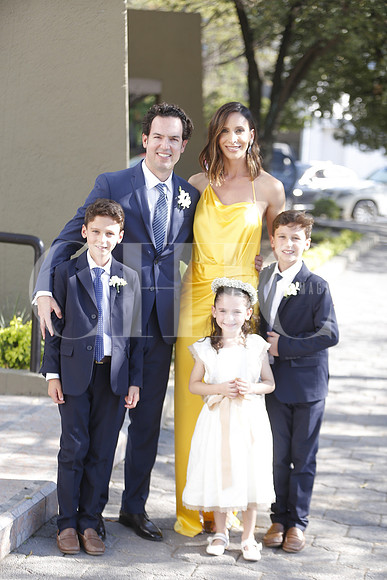 Diego Salas, Regina Barraza, Santiago Salas, Joaquin Salas y Maria Regina Salas 2