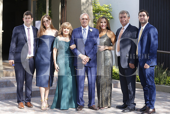 Julio Richo, Marilú Hayek, Luisa Richo, Chalo Uriarte, Juan Hayek, Hilda Hayek y Daniel Hayek 7