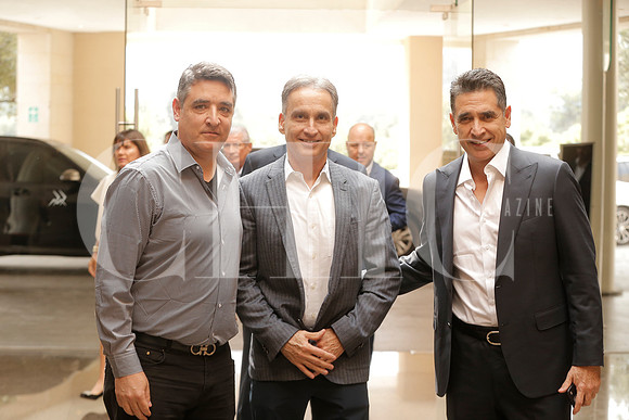 Roberto Cantu, Javier Rubio y Oscar Cantu 2