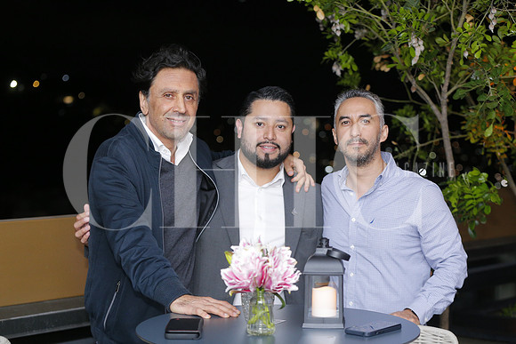 Erick Malollan, César García y José María Castillo 1