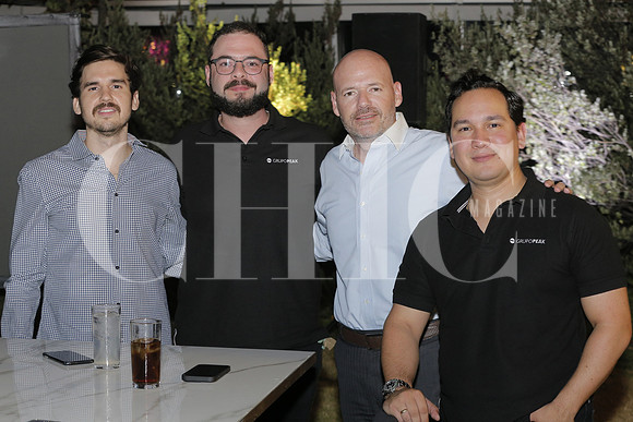 Mauricio Benavides, Luis Mario Cantú, José Manuel Contreras y Arturo Gonzalez 2