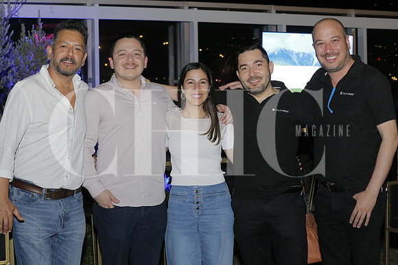 Mauricio Carrillo, Ernesto Cortés, Cynthia Quintanilla, Gerardo Guerrero y Juan Carlos Maron 2