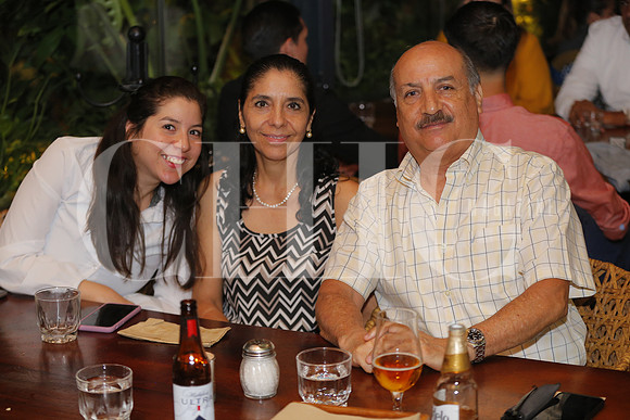 Denisse Leyva, Lucy Galaviz y Juan Carlos Leyva 2