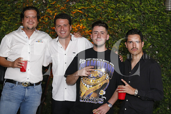 Jorge Cadena, Carlos de la Garza, Adrán de la Garza y Galdino 3