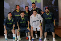 Charly Alanis, Adriana Villegas, Geraldine Loredo, Kevin Salazar, Rolando Briones, Arturo Cepeda y Angel Cantú 1