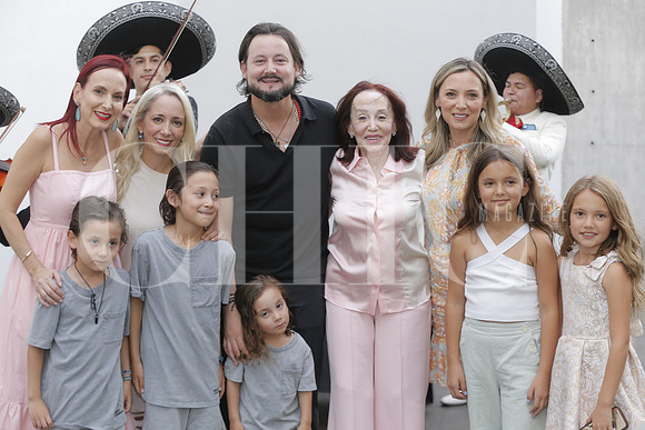 Mónica García, Charly García,  Mónica Gonzalez,  Angela García, Martha Garza, Maximo García, Piero García, Drago García, Regina Coppel y Daniela Coppel 2