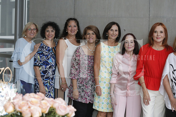 Laura Martínez, Paulina Treviño, Nora Balli, Alejandra Martínez, Rosa Alicia Califa, Mónica Valdés, Laura Santos, Laura Guzman y Georgia Elizondo 2