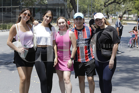 Daniela Hernandez, Angela Hernandez, Estefanía García, Rene Cornejo y Mariel Villarreal 1