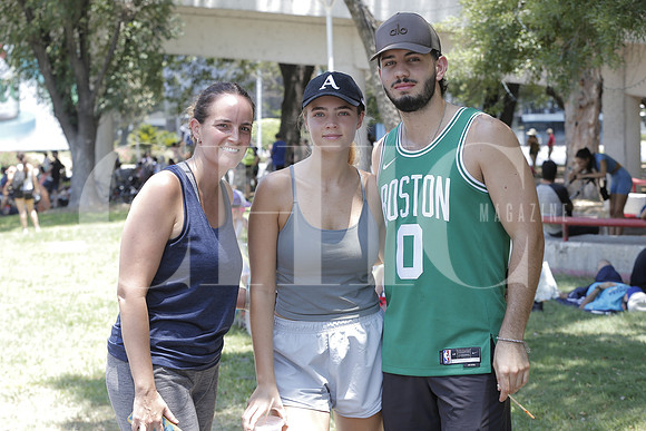 Ingrid Fiehnne, Maya Ostberg y Gero Fernandez 1