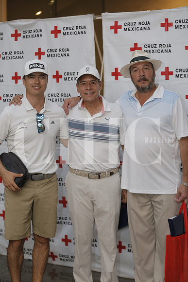 Gilberto Treviño, Jorge García Corral y Eduardo Drexel 1