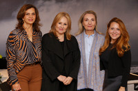 Minerva Cortazar, Lily Ayala, Alma Rosa Aziz y Lily Pierce