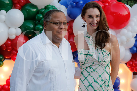 Roger Rigaud y Jill Dietrich