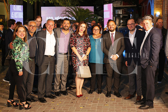 Andrea Montufar, Miguel Angel Toledo, Sergio Baños, Daniel Rios, Jorge Hernandez, Alberto Braña y Luis Garza 2