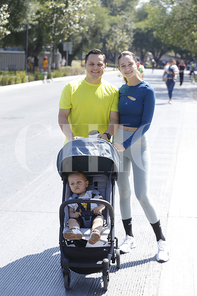 Bernardo del Real, Karen Gonzalez y Bastian del REal 2