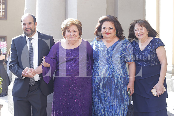 Rosy Giacoman, Eduardo Bichara, Rosa Marcos de Giacoman, Victoria Giacoman de Jamud y Sandra Giacoman 3