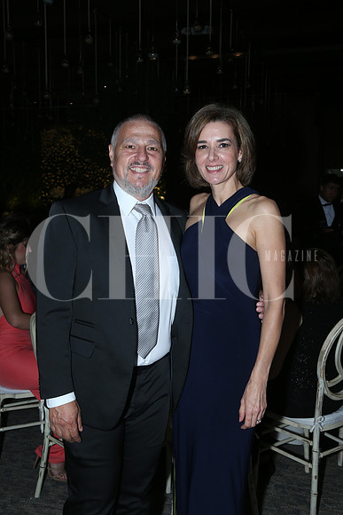 René Rendon y Lorena Abaroa0