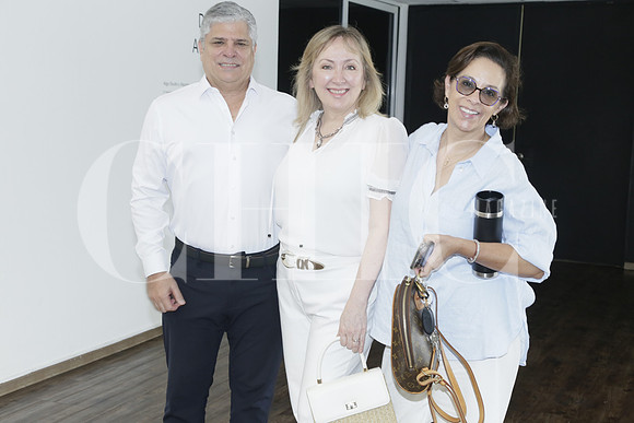 José Sada, Sofia Segovia y Beatriz Vilchis
