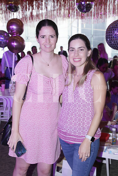 Daniela Calderón y Cecilia Peña