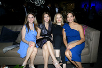 Carolina Menendez de Lozano, Myriam Morales de Gibertti, Marcela de los Santos y Laura Chapa de los Santo