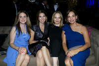 Carolina Menendez de Lozano, Myriam Morales de Gibertti, Marcela de los Santos y Laura Chapa de los Santos