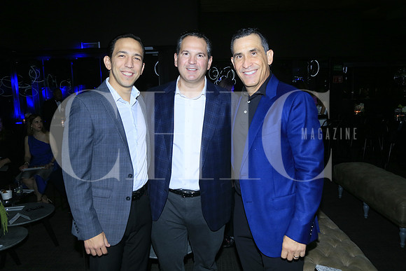 David Villarreal,  Gilberto Villarreal y Roberto Cantú