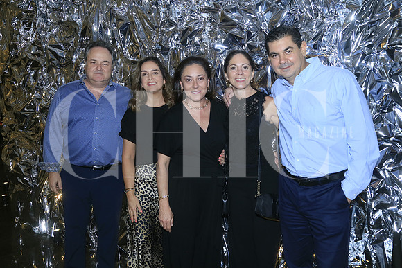 José Antonio González, Verónica Martínez, Marcela Martínez, Sandra Martínez y Oscar Lozano