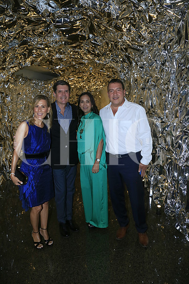 Rolsalinda Saldaña de Guerra, Ricardo Guerra, Cynthia Lozano y Roberto Elizalde