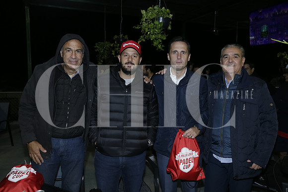 Cervando Gutíerrez, Daniel Elizondo, Belselin Ivanof y Javier Olivares
