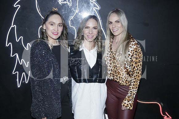 Celia Aguilar de Alanis, María Aguilar y Carla Valero