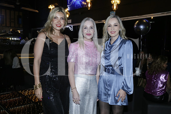 Daniela Cortés, Carmina Martínez y Ana Laura Almada