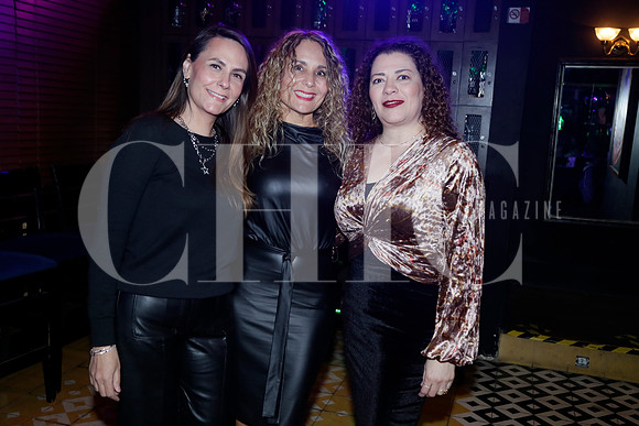 Marcela Urquijo, Gaby Corral y Catalina Pinales