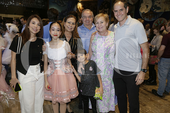 Jimena García, Isabela Jiménez Yolanda Castañeda Víctor Jiménez, Alejandra Canales de Jiménez, Gabriel Jimenez y Víctor Jiménez