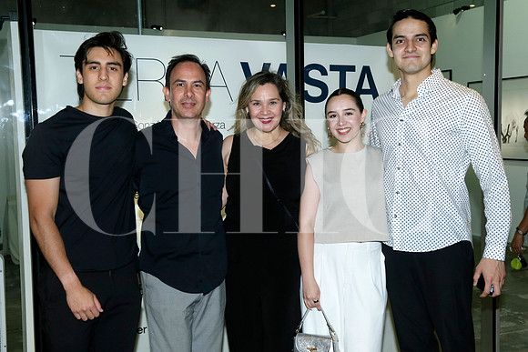 José Andres Velázquez, Javier Velázquez, Diana de Velázquez, Regina Velázquez y Claudia Campero