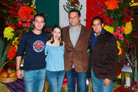 José Maria Rosales, Brenda Cruz, José Rosales y Mariano Montero