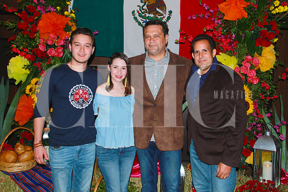 José Maria Rosales, Brenda Cruz, José Rosales y Mariano Montero