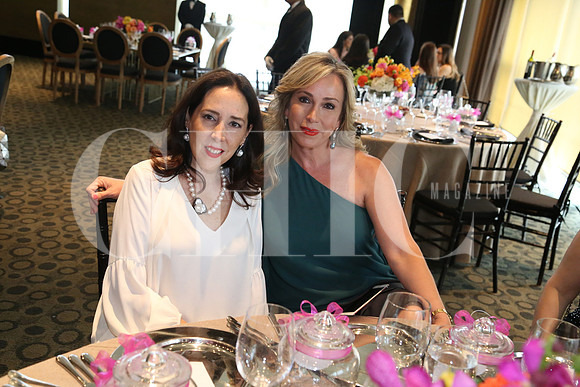 Teresa Guajardo de González  y Claudia Guerra de Camarillo