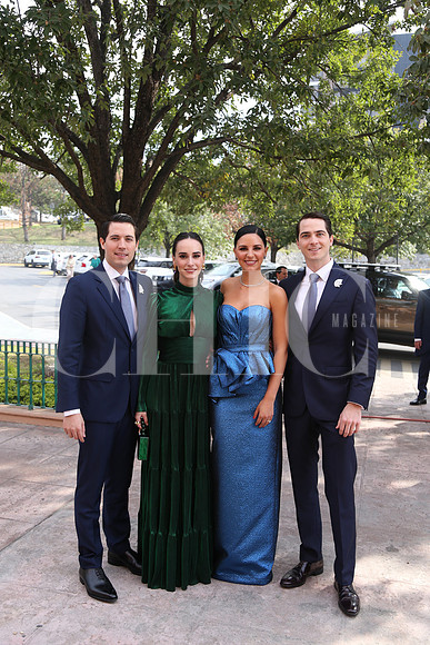 Felipe Rubio, Lorena Reyes, Valeria Isassi y Joaquin Rubio0