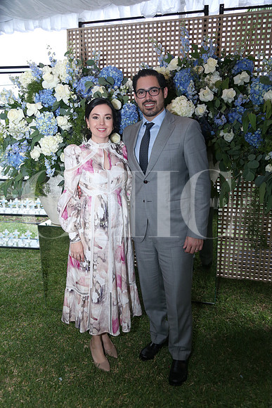 Olga Villalón y David de la Peña