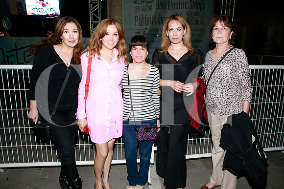 Alejandra Treviño, Janet Treviño, Gloria Marbite, Marcela Beck y Gloria Vite