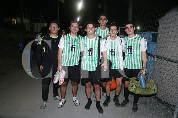 Jorge González, Diego Arce, Diego Montalvo, Sebastian Aguirre, Alejandro Denigris y Alejandro Hunger