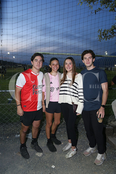 David Castro, Eugenia Villarreal, Paulina Guajardo y Santiago Borrego