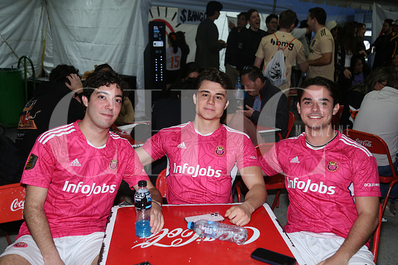 Eugenio Chapa, Diego Duran y Alejandro Rico