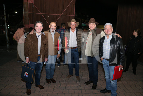 Gustavo de la Garza, Alberto Villarreal, Carlos Treviño, Victor Zuñiga y Hugo Romero 1