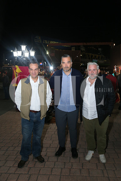 Ricardo González, Gerardo Maltos y Eugenio Alanis