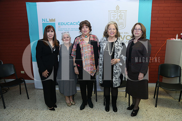 Teresita de Jesús, Ramona Guadalupe Vallejo, Sofialetica Morales, Liliana Melo de Sada y Daria Elizondo 5