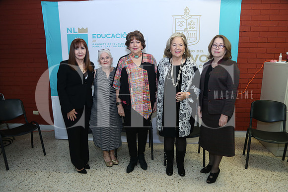 Teresita de Jesús, Ramona Guadalupe Vallejo, Sofialetica Morales, Liliana Melo de Sada y Daria Elizondo 3